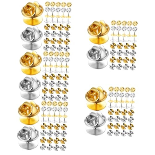 HOMSFOU 300 Sätze Diy Schmuck Pin Backs Set Teiliges Set mit Goldenen und Silbernen Abzeichen Verschlüssen für Broschen und Handarbeiten Rostfreies Einfach zu Bedienen HOMSFOU 300 Sätze Diy Schmuck Pin Backs Set Teiliges Set mit Goldenen und Silbernen Abzeichen Verschlüssen für Broschen und Handarbeiten Rostfreies Einfach zu Bedienen von HOMSFOU