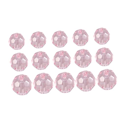 HOMSFOU 300 Stück Bicone Glasperlen Facettierte Kristallperlen für Diy Armbänder und Schmuckherstellung Lose Spacer Beads für Bastelprojekte von HOMSFOU