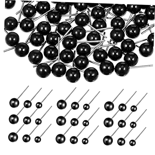 HOMSFOU 300 Stück Glasaugen Nadelfilz Sicherheitsaugen für Puppe gefühlte Augen Filzaugen zum Basteln Filzen Plastikaugen zum Häkeln Augäpfel zum Basteln Puppenaugen Spielzeugaugen Schwarz HOMSFOU 300 Stück Glasaugen Nadelfilz Sicherheitsaugen für Puppe gefühlte Augen Filzaugen zum Basteln Filzen Plastikaugen zum Häkeln Augäpfel zum Basteln Puppenaugen Spielzeugaugen Schwarz von HOMSFOU