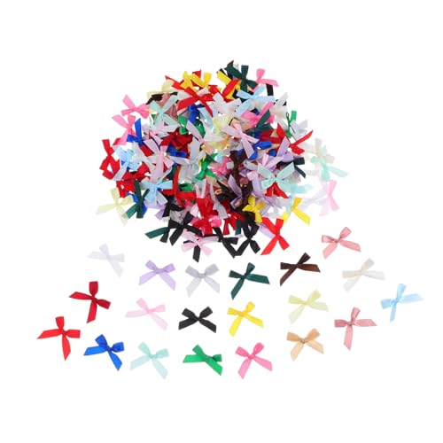 HOMSFOU 300 Stück Mini bandschleifen Bunt Kleine Schleifen für Basteln Haarschmuck Geschenkverpackung Hochzeit Dekoration DIY Nähzubehör HOMSFOU 300 Stück Mini bandschleifen Bunt Kleine Schleifen für Basteln Haarschmuck Geschenkverpackung Hochzeit Dekoration DIY Nähzubehör von HOMSFOU