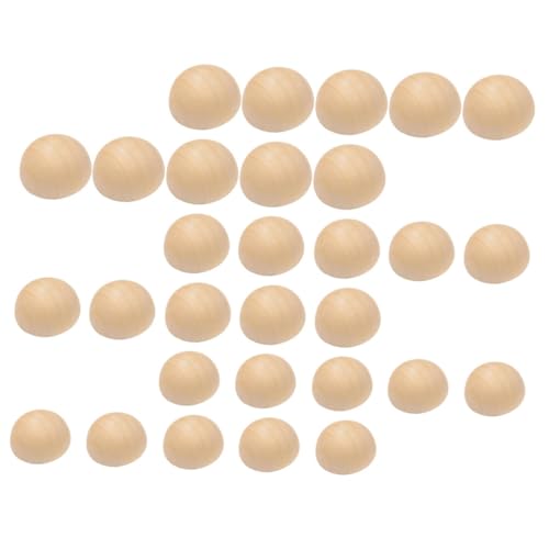 HOMSFOU 300 Stück Teiliges Halbkreis Holzperlen Natürliche Farbe DIY Bastelzubehör für Kreative Dekorationen und Heimwerkerprojekte HOMSFOU 300 Stück Teiliges Halbkreis Holzperlen Natürliche Farbe DIY Bastelzubehör für Kreative Dekorationen und Heimwerkerprojekte von HOMSFOU