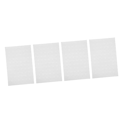 HOMSFOU 300 Stück Transparent Doppelseitige Punktaufkleber Runde Acryl Klebepunkte für DIY Spurloses Klebeband für Teppiche Fotos und Deko Elemente von HOMSFOU