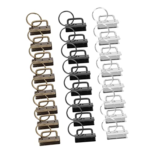 HOMSFOU 30Stücke Schlüsselanhänger Klemme Fob Farben Schlüsselringe für Armband und Gürtel Robust und Langlebig für DIY Handwerksprojekte HOMSFOU 30Stücke Schlüsselanhänger Klemme Fob Farben Schlüsselringe für Armband und Gürtel Robust und Langlebig für DIY Handwerksprojekte von HOMSFOU