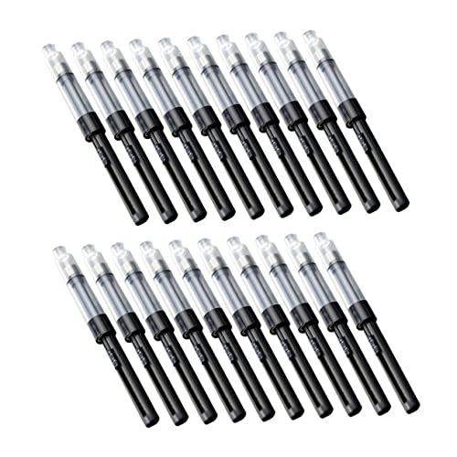 HOMSFOU 30Stücke Teiliges Push Pull Tintenabsorber für Füllfederhalter Praktischer Tintenfüllassistent für Bürobedarf Einfache Handhabung und Effiziente Tintennutzung HOMSFOU 30Stücke Teiliges Push Pull Tintenabsorber für Füllfederhalter Praktischer Tintenfüllassistent für Bürobedarf Einfache Handhabung und Effiziente Tintennutzung von HOMSFOU