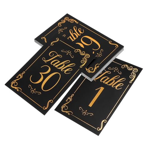 HOMSFOU 31 Stück Hochzeitstischetiketten Kartennummern Mit Kartenvorrat Zeichen Hochzeitstischnummern Staubig Doppelt Verkaufsstand Rezeption Führen Name Rose Sitz Ort Blau Papier Black HOMSFOU 31 Stück Hochzeitstischetiketten Kartennummern Mit Kartenvorrat Zeichen Hochzeitstischnummern Staubig Doppelt Verkaufsstand Rezeption Führen Name Rose Sitz Ort Blau Papier Black von HOMSFOU