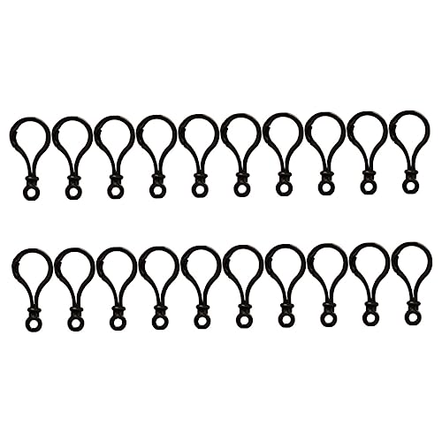 HOMSFOU 32 Stück Teiliges Professionellen Karabinerverschlüssen Multifunktionale Tragbare Schlüsselanhänger Clips Schwarz für Schmuck und Diy Projekte HOMSFOU 32 Stück Teiliges Professionellen Karabinerverschlüssen Multifunktionale Tragbare Schlüsselanhänger Clips Schwarz für Schmuck und Diy Projekte von HOMSFOU