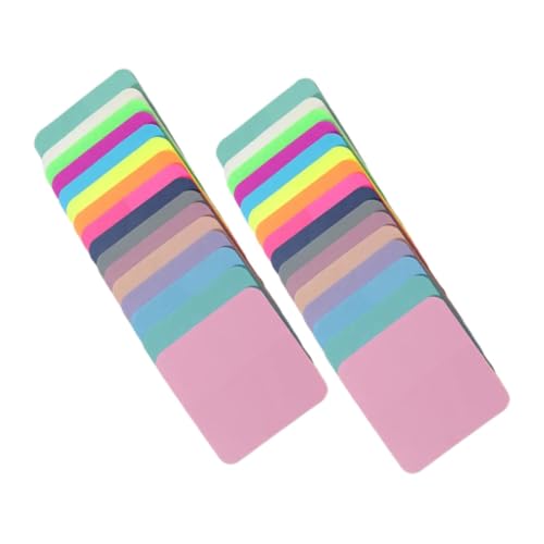 HOMSFOU 32 Stück Teiliges Quadratische Pet Haftnotizen Halbtransparente Selbstklebende Seitenmarker Fluoreszierenden und Farben Ablösbar ohne Rückstände zum Markieren und Organisieren von HOMSFOU 32 Stück Teiliges Quadratische Pet Haftnotizen Halbtransparente Selbstklebende Seitenmarker Fluoreszierenden und Farben Ablösbar ohne Rückstände zum Markieren und Organisieren von von HOMSFOU