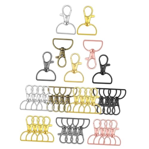 HOMSFOU 35 Stück Lobster Clasp Schlüsselring Verschlüsse für Taschenherstellung Stabile Karabiner für Handtaschen Rucksäcke und Bastelprojekte für Schlüssel und Accessoires HOMSFOU 35 Stück Lobster Clasp Schlüsselring Verschlüsse für Taschenherstellung Stabile Karabiner für Handtaschen Rucksäcke und Bastelprojekte für Schlüssel und Accessoires von HOMSFOU