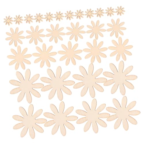 HOMSFOU 350 Stück Holzblumen Mini Holzverzierungen zum Bemalen Kindgerechte Diy-holzblumenornamente für Bastelprojekte Vielseitige Holzblumen-deko für Weihnachten Hochzeit Geburtstag HOMSFOU 350 Stück Holzblumen Mini Holzverzierungen zum Bemalen Kindgerechte Diy-holzblumenornamente für Bastelprojekte Vielseitige Holzblumen-deko für Weihnachten Hochzeit Geburtstag von HOMSFOU