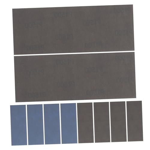 HOMSFOU 36 Blatt Sandpapier schleifpapier Schleifteller für die Holzbearbeitung Sandkasten Schleifen Möbel Schleifpad Polierwerkzeug Schleifpads für Holz Nass- und Trockenschleifpads von HOMSFOU