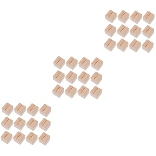 HOMSFOU 36 Stck. Holz Foto und Notizhalter Stabile Tischständer für Karten Bilder und Menüs für Hochzeiten Partys und HOMSFOU 36 Stck. Holz Foto und Notizhalter Stabile Tischständer für Karten Bilder und Menüs für Hochzeiten Partys und von HOMSFOU