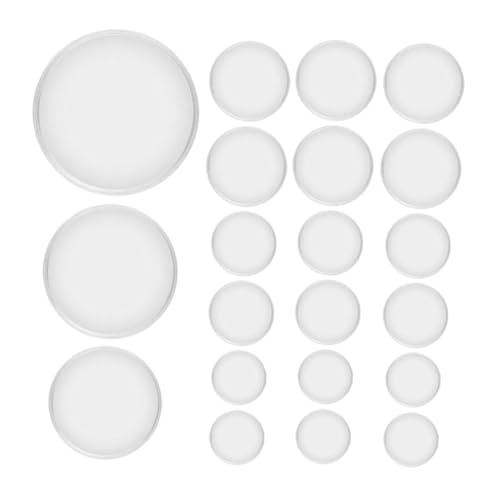 HOMSFOU 36 Stück Bindemittel Ringordner Für Lose Blätter Kleine Metallringe Große Ringe Flash-karte Klingelt Karteikartenordner Plastikring Dünner Schlüsselring Ringclips Abs Transparent HOMSFOU 36 Stück Bindemittel Ringordner Für Lose Blätter Kleine Metallringe Große Ringe Flash-karte Klingelt Karteikartenordner Plastikring Dünner Schlüsselring Ringclips Abs Transparent von HOMSFOU