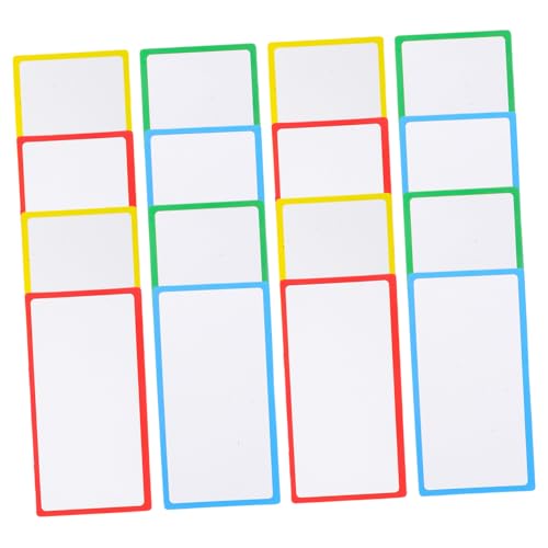 HOMSFOU 36 Stück Magnetisches Namensband Trocken Abwischbare Magnetische Namensschilder Für Das Klassenzimmer Farbige Magnetische Etiketten Wiederverwendbare Magnete Zum Löschen Vom von HOMSFOU