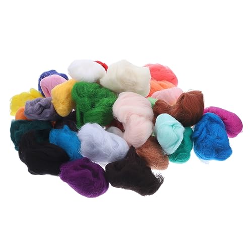 HOMSFOU 36 Stück Teiliges DIY Filzwolle Set Farben Nadelfilz Garn für Trocken und Nassfilzen Vielseitige Filzwolle für Filzkunst Schmuckherstellung Handarbeit und Kreative Bastelprojekte HOMSFOU 36 Stück Teiliges DIY Filzwolle Set Farben Nadelfilz Garn für Trocken und Nassfilzen Vielseitige Filzwolle für Filzkunst Schmuckherstellung Handarbeit und Kreative Bastelprojekte von HOMSFOU