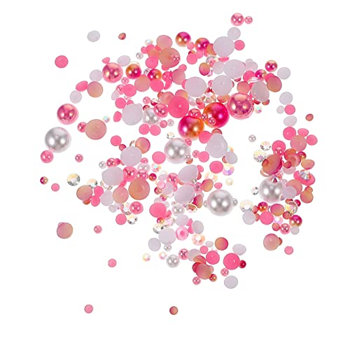 HOMSFOU 3Er-Pack Pack Perlen Nail Charms Harz Nagelaccessoires für Diy Nailart Vielseitige Schmuckelemente für Heimprojekte und Besondere Anlässe Verschiedenen von HOMSFOU