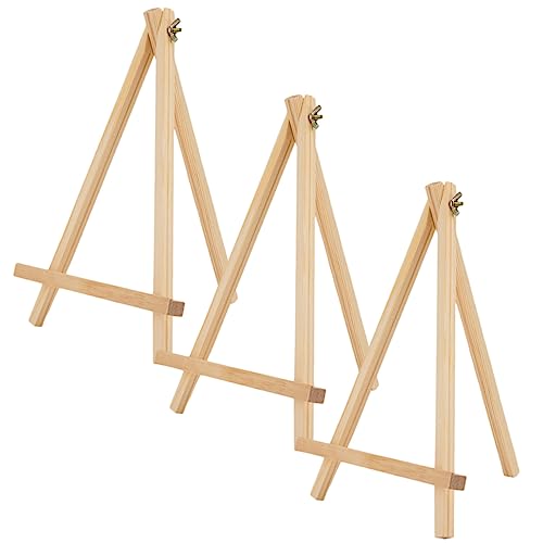 HOMSFOU 3Stücke Holz Staffelei für Tischplatte Faltbare Display Stative für Malerei und Kunstprojekte für Anfänger und Kunstpartys Leicht und Tragbar Anpassbare HOMSFOU 3Stücke Holz Staffelei für Tischplatte Faltbare Display Stative für Malerei und Kunstprojekte für Anfänger und Kunstpartys Leicht und Tragbar Anpassbare von HOMSFOU
