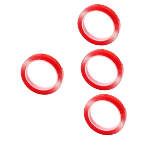 HOMSFOU 4 Rollen Doppelseitiges Klebeband Stark Haftend Spurlos Ablösbar Vielseitig Einsetzbar für Zuhause Büro für Tägliche Anwendungen und Kreative Projekte HOMSFOU 4 Rollen Doppelseitiges Klebeband Stark Haftend Spurlos Ablösbar Vielseitig Einsetzbar für Zuhause Büro für Tägliche Anwendungen und Kreative Projekte von HOMSFOU