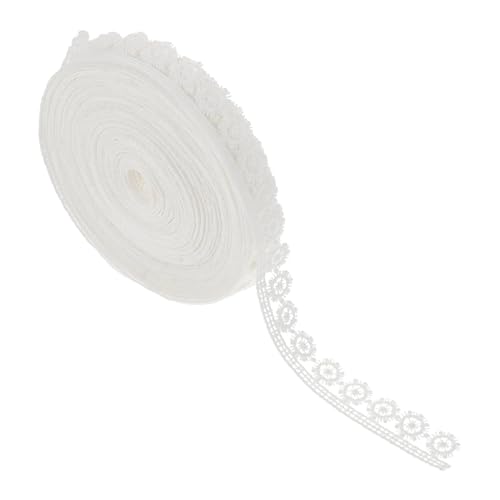HOMSFOU 4 Rollen Lace Trim Weißes Spitzenband für Diy Nähprojekte für Hochzeiten Kostüme und Handwerksarbeiten Yards Langlebig und Vielseitig Einsetzbar HOMSFOU 4 Rollen Lace Trim Weißes Spitzenband für Diy Nähprojekte für Hochzeiten Kostüme und Handwerksarbeiten Yards Langlebig und Vielseitig Einsetzbar von HOMSFOU