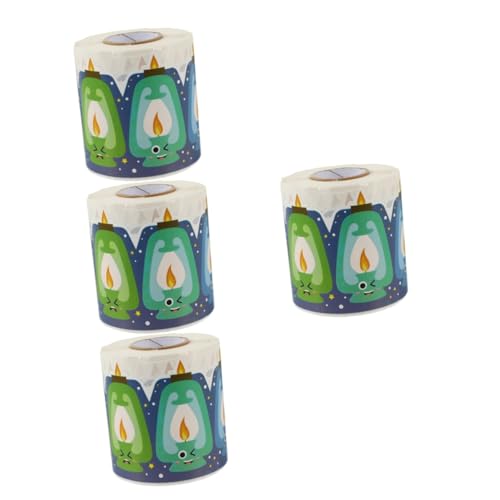 HOMSFOU 4 Rollen Wasserdichtes Kleberaufkleber Klassenzimmer Pinnwand-Grenzen trimmen Kindertisch dekoration Festival-Bordüre Grenzausstattung PVC selbstklebend Colorful HOMSFOU 4 Rollen Wasserdichtes Kleberaufkleber Klassenzimmer Pinnwand-Grenzen trimmen Kindertisch dekoration Festival-Bordüre Grenzausstattung PVC selbstklebend Colorful von HOMSFOU