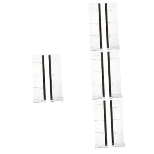HOMSFOU 4 Sätze Computer Monitor Memo Board Transparente Acryl Notiztafeln Für Bildschirm Seitenpanel Zur Organisation Von Notizen Und Erinnerungen 2 Stücke * 4 von HOMSFOU