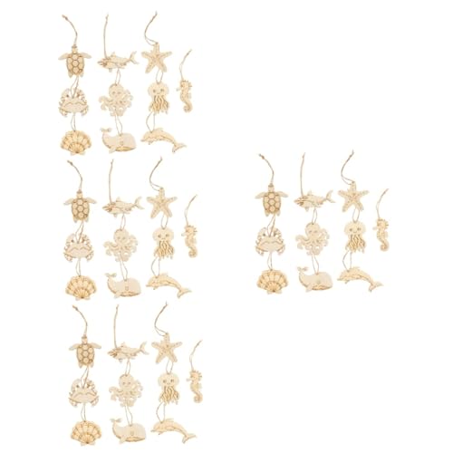 HOMSFOU 4 Sätze Holz Diy Anhänger Unbehandelte Holzscheiben Meeres Tierformen Für Bastelarbeiten Malerei Und Dekoration Schildkröte 60 Stück * 4 HOMSFOU 4 Sätze Holz Diy Anhänger Unbehandelte Holzscheiben Meeres Tierformen Für Bastelarbeiten Malerei Und Dekoration Schildkröte 60 Stück * 4 von HOMSFOU