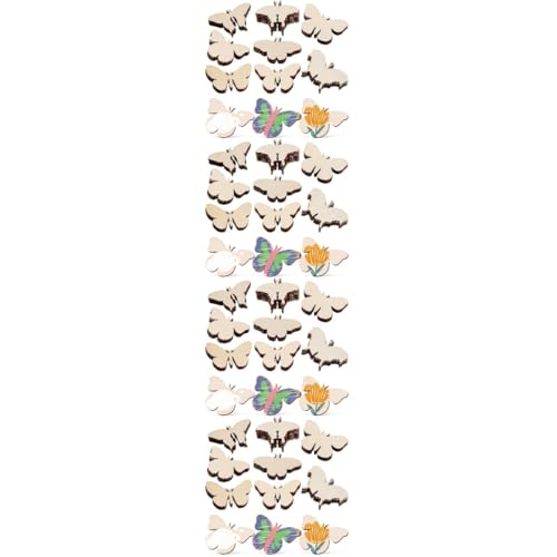 HOMSFOU 4 Sätze Holzscheiben Zum Basteln Party Schmetterlinge Die Objekte Schmetterling Geburtstagsdekoration Ausschnitte Hängend Schmetterlingshandwerk Bausatz Hölzern 54 Stück * 4 HOMSFOU 4 Sätze Holzscheiben Zum Basteln Party Schmetterlinge Die Objekte Schmetterling Geburtstagsdekoration Ausschnitte Hängend Schmetterlingshandwerk Bausatz Hölzern 54 Stück * 4 von HOMSFOU