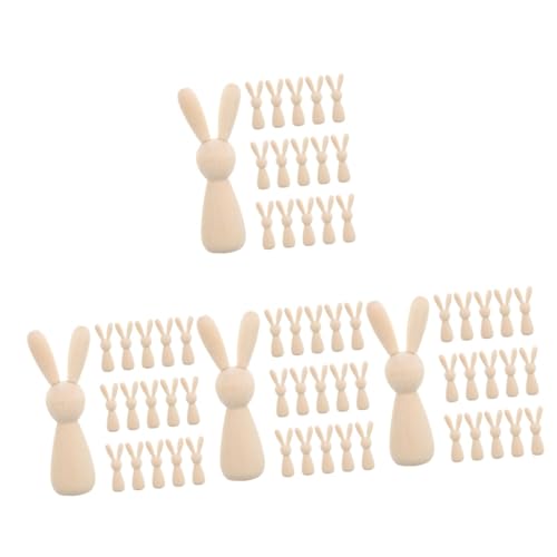 HOMSFOU 4 Sätze Kaninchen Zubehör Kaninchen- Für Zu Hause Bausatz Zahlen Machen Hasen Unfertiger Hase Aus Holz Diy Liefert Diy -handwerk Khaki 16 Stück * 4 HOMSFOU 4 Sätze Kaninchen Zubehör Kaninchen- Für Zu Hause Bausatz Zahlen Machen Hasen Unfertiger Hase Aus Holz Diy Liefert Diy -handwerk Khaki 16 Stück * 4 von HOMSFOU