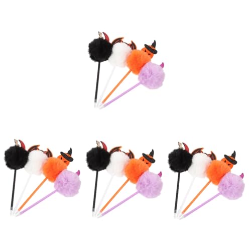 HOMSFOU 4 Sätze Kreative Kugelschreiber Halloween Halloween Assecoires Craft Stifte Im Halloween-stil Cartoon-kürbisstifte Bürobedarf Kugelschreiber Mit Schöner Form 4 Stück * 4 HOMSFOU 4 Sätze Kreative Kugelschreiber Halloween Halloween Assecoires Craft Stifte Im Halloween-stil Cartoon-kürbisstifte Bürobedarf Kugelschreiber Mit Schöner Form 4 Stück * 4 von HOMSFOU