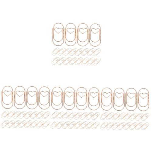 HOMSFOU 4 Sätze Lesezeichen Aus Metall Büroklammern Klein Vielseitig Mehrfarbige Büroklammern Karten Clip Papierklemmen Dekorative Büroklammern Kleine Büroklammern Rose Gold 20 Stück * 4 HOMSFOU 4 Sätze Lesezeichen Aus Metall Büroklammern Klein Vielseitig Mehrfarbige Büroklammern Karten Clip Papierklemmen Dekorative Büroklammern Kleine Büroklammern Rose Gold 20 Stück * 4 von HOMSFOU