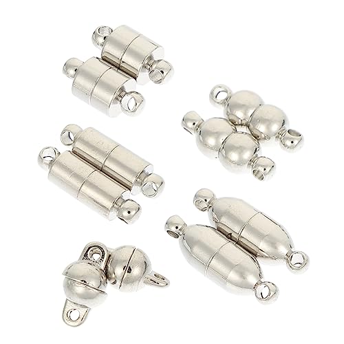 HOMSFOU 4 Sätze Magnetverschlüsse Für Schmuckherstellung Hochwertige Verbindungsschnallen Legierung Für Armbänder Für Diy Projekte Und Bastelarbeiten 5 Paare * 4 HOMSFOU 4 Sätze Magnetverschlüsse Für Schmuckherstellung Hochwertige Verbindungsschnallen Legierung Für Armbänder Für Diy Projekte Und Bastelarbeiten 5 Paare * 4 von HOMSFOU
