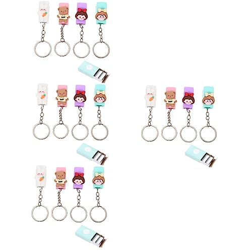HOMSFOU 4 Sätze Mini Stapler Schlüsselanhänger Set Teiliges Set Kirschblütenpink mit Heftklammern und Tragbares Bürobedarf für Schule und Büro HOMSFOU 4 Sätze Mini Stapler Schlüsselanhänger Set Teiliges Set Kirschblütenpink mit Heftklammern und Tragbares Bürobedarf für Schule und Büro von HOMSFOU