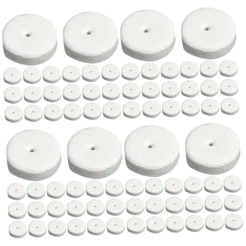 HOMSFOU 4 Sätze Ohrstecker Pads Für Ohrstecker Sicherheitspads Ohrenschutzpolster Für Diy Schmuck Schaumstoffkissen Zum Schutz Ihrer Ohrringe 100 Stück * 4 von HOMSFOU