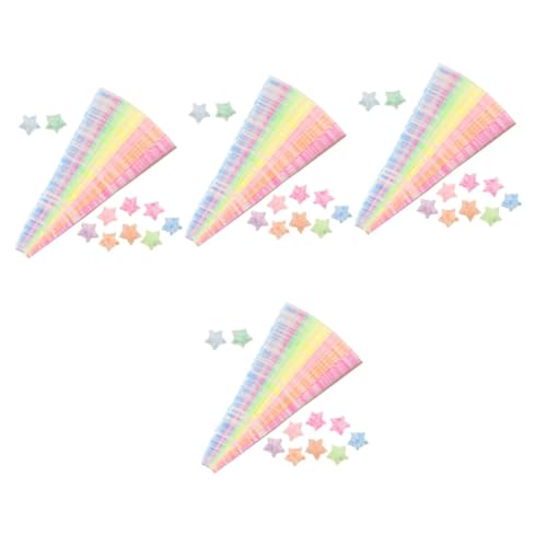 HOMSFOU 4 Sätze Origami-stern Stern Aus Papier Schüttgut Origamipapier Für Pastell Streifen Sterne Festival-faltpapier Kleines Origami-papier Falten Papier 210 Stück * 4 HOMSFOU 4 Sätze Origami-stern Stern Aus Papier Schüttgut Origamipapier Für Pastell Streifen Sterne Festival-faltpapier Kleines Origami-papier Falten Papier 210 Stück * 4 von HOMSFOU