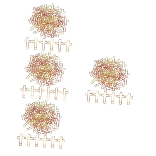 HOMSFOU 4 Sätze Papierhalter Büroklammern Klemmen Briefpapierseitenhalter Clip Bibelzubehör Visitenkarten Halterung Aktenregal Kreuz-büroklammern Kreuz Büroklammern Metall 40 Stück * 4 HOMSFOU 4 Sätze Papierhalter Büroklammern Klemmen Briefpapierseitenhalter Clip Bibelzubehör Visitenkarten Halterung Aktenregal Kreuz-büroklammern Kreuz Büroklammern Metall 40 Stück * 4 von HOMSFOU