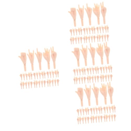 HOMSFOU 4 Sätze Puppenhandzubehör Miniatur Herstellung Puppenteile Streich Für Finger Gefälschte Handteile Puppenzubehör Selber Machen Diy-handteile Pvc Beige 100 Stück * 4 HOMSFOU 4 Sätze Puppenhandzubehör Miniatur Herstellung Puppenteile Streich Für Finger Gefälschte Handteile Puppenzubehör Selber Machen Diy-handteile Pvc Beige 100 Stück * 4 von HOMSFOU
