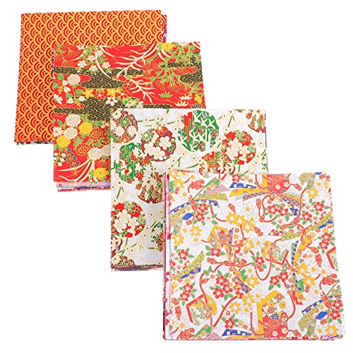 HOMSFOU 4 Sätze Quadratisches Origami Papier Yuzen Papier für Diy Bastelprojekte Scrapbooking und Kreative Kinderaktivitäten mit Japanischem Design HOMSFOU 4 Sätze Quadratisches Origami Papier Yuzen Papier für Diy Bastelprojekte Scrapbooking und Kreative Kinderaktivitäten mit Japanischem Design von HOMSFOU