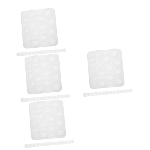HOMSFOU 4 Sätze Silikonring Gießform Teiliges Epoxidharz Schmuckmould für DIY Edelsteinringe Wiederverwendbare Silikonformen für Bastelprojekte und HOMSFOU 4 Sätze Silikonring Gießform Teiliges Epoxidharz Schmuckmould für DIY Edelsteinringe Wiederverwendbare Silikonformen für Bastelprojekte und von HOMSFOU