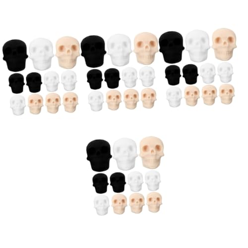 HOMSFOU 4 Sätze Skelettkopf Nadelstopper Teiliges Silikon Maschenstopper Für Stricknadeln Diy Zubehörteile Schützt Vor Nadelverlust Kompatibel Mit Verschiedenen Nadelgrößen 12 Stück * 4 HOMSFOU 4 Sätze Skelettkopf Nadelstopper Teiliges Silikon Maschenstopper Für Stricknadeln Diy Zubehörteile Schützt Vor Nadelverlust Kompatibel Mit Verschiedenen Nadelgrößen 12 Stück * 4 von HOMSFOU