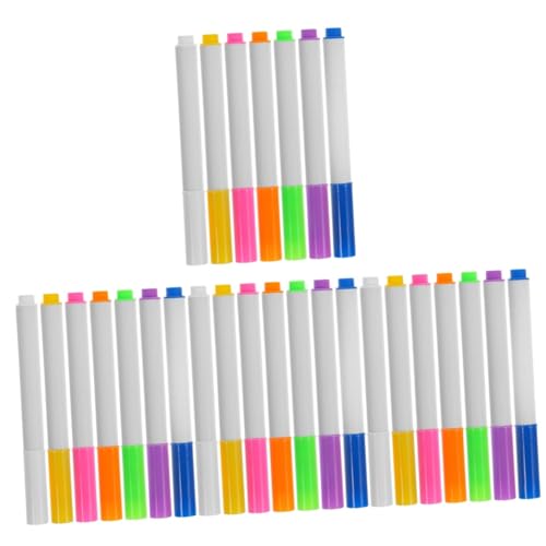 HOMSFOU 4 Sätze Teiliges Abwaschbarer Whiteboard Marker Wiederverwendbare Fluoreszierende Stifte Für Glatte Oberflächen Für Büro Und Schule 7 Stück * 4 HOMSFOU 4 Sätze Teiliges Abwaschbarer Whiteboard Marker Wiederverwendbare Fluoreszierende Stifte Für Glatte Oberflächen Für Büro Und Schule 7 Stück * 4 von HOMSFOU