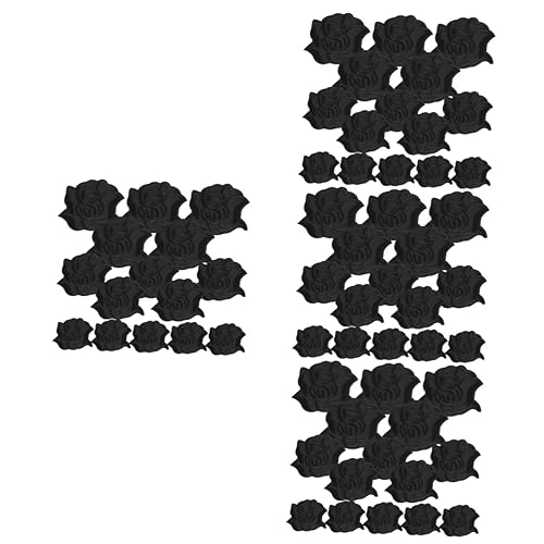 HOMSFOU 4 Sätze Teiliges Blumenmuster Patches Diy Stickerei Aufnäher Für Kleidung Taschen Hüte Und Mehr Zum Reparieren Von Löchern Dekoration Von Jeans Und Rucksäcken 15 Stücke * 4 von HOMSFOU