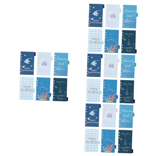HOMSFOU 4 Sätze Teiliges Nachfüllpapier Für Ringordner Papiere Mit Trennblättern Dünne Langlebige Und Glatte Trennblätter Für Schule Und Büro Organisieren Und Sortieren 6 Stück * 4 HOMSFOU 4 Sätze Teiliges Nachfüllpapier Für Ringordner Papiere Mit Trennblättern Dünne Langlebige Und Glatte Trennblätter Für Schule Und Büro Organisieren Und Sortieren 6 Stück * 4 von HOMSFOU