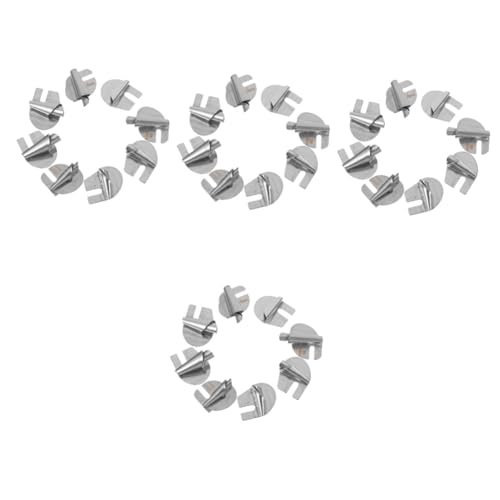 HOMSFOU 4 Sätze Teiliges Rollsaumfuß Für Nähmaschine Professionelle Kantenverarbeitung Für Stoffe Geeignet Für Vintage Haushaltsnähmaschinen Langlebig Und Installieren 8 Stück * 4 von HOMSFOU