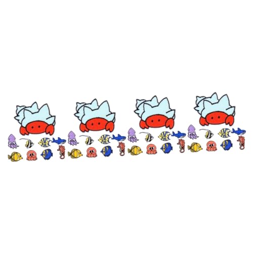 HOMSFOU 4 Sätze Teiliges Selbstklebende Tier Patches Für Kleidung Meeres Tier Applikationen Für Diy Projekte Für Kissen Pullover Und Shirts Zur Individuellen Gestaltung 9 Stück * 4 HOMSFOU 4 Sätze Teiliges Selbstklebende Tier Patches Für Kleidung Meeres Tier Applikationen Für Diy Projekte Für Kissen Pullover Und Shirts Zur Individuellen Gestaltung 9 Stück * 4 von HOMSFOU