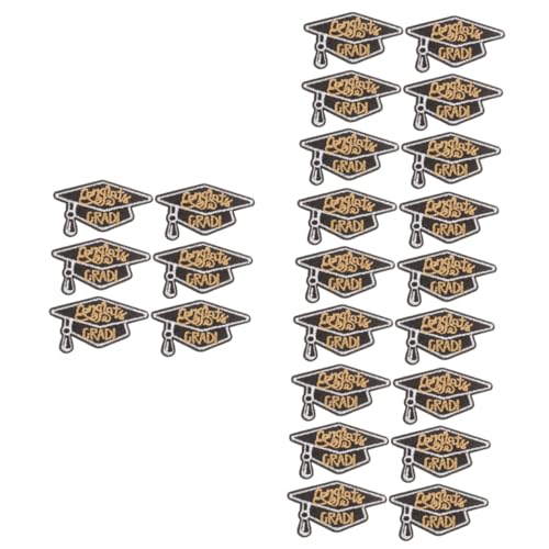 HOMSFOU 4 Sätze Teiliges Von Kreativen Abschluss Stickpatches Aufnäher Für Kleidung Taschen Und Dekoration Für Diy Projekte Anreicherung Von Freizeitaktivitäten 6 Stück * 4 HOMSFOU 4 Sätze Teiliges Von Kreativen Abschluss Stickpatches Aufnäher Für Kleidung Taschen Und Dekoration Für Diy Projekte Anreicherung Von Freizeitaktivitäten 6 Stück * 4 von HOMSFOU