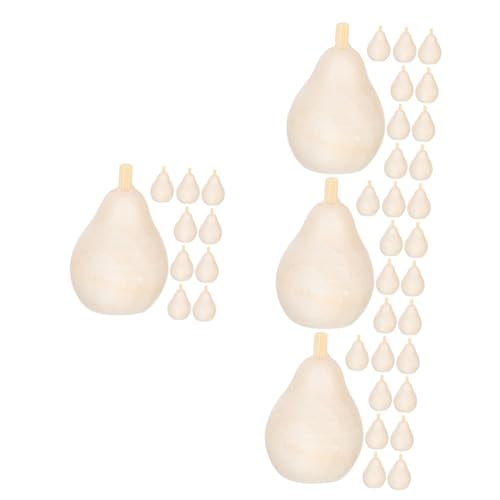 HOMSFOU 4 Sätze Unlackierte Holzfrüchte Diy Bastelbedarf Für Dekoration Und Unvollendete Holzfiguren Kreativität Und Hand Augen Koordination 12 Stück * 4 HOMSFOU 4 Sätze Unlackierte Holzfrüchte Diy Bastelbedarf Für Dekoration Und Unvollendete Holzfiguren Kreativität Und Hand Augen Koordination 12 Stück * 4 von HOMSFOU
