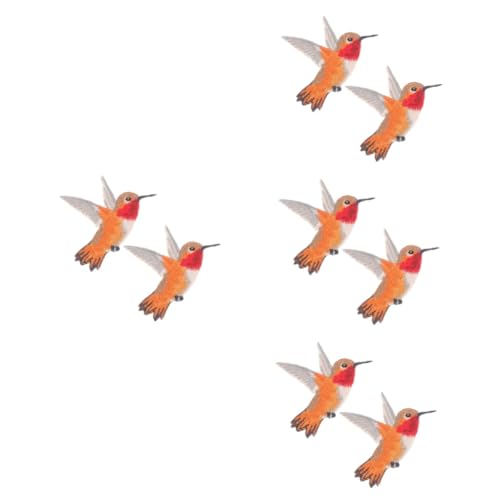 HOMSFOU 4 Sätze Vogelmotiv Bügelpatches Diy Stoffapplikationen Für Kleidung Mützen Und Taschen Selbstklebend Einfach Anzubringen Für Nähprojekte Und Designs 2 Stück * 4 HOMSFOU 4 Sätze Vogelmotiv Bügelpatches Diy Stoffapplikationen Für Kleidung Mützen Und Taschen Selbstklebend Einfach Anzubringen Für Nähprojekte Und Designs 2 Stück * 4 von HOMSFOU