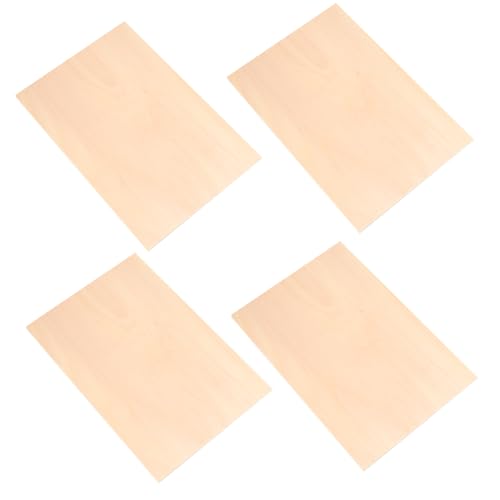 HOMSFOU 4 Stück Blätter Schneidebrett aus Holz dünn Bretter Planke Basteln für unbemalte Holzausschnitte unfertige Holzplatte Holzpest selber machen DIY Holzbrett hölzern HOMSFOU 4 Stück Blätter Schneidebrett aus Holz dünn Bretter Planke Basteln für unbemalte Holzausschnitte unfertige Holzplatte Holzpest selber machen DIY Holzbrett hölzern von HOMSFOU