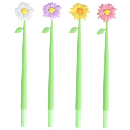 HOMSFOU 4 Stück Blüten Kugelschreiber Kreative Zeichnungsstifte für Schule Büro und Vielseitige Schreibgeräte für Lehrer und Zufällige Zufällige Farbe HOMSFOU 4 Stück Blüten Kugelschreiber Kreative Zeichnungsstifte für Schule Büro und Vielseitige Schreibgeräte für Lehrer und Zufällige Zufällige Farbe von HOMSFOU