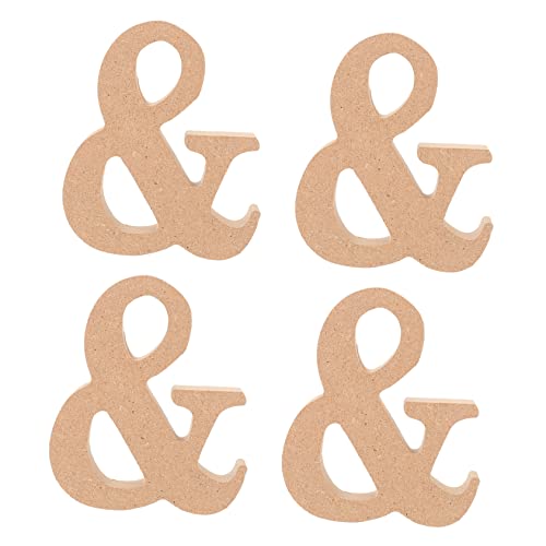 HOMSFOU 4 Stück Buchstabenverzierungen Handwerk Esstischdekor Work Desk Decor Hochzeit Form Partydekorationen Tischdekoration für Partys Eigenheimdekorative Objekte Wohnzimmerdekor Holz HOMSFOU 4 Stück Buchstabenverzierungen Handwerk Esstischdekor Work Desk Decor Hochzeit Form Partydekorationen Tischdekoration für Partys Eigenheimdekorative Objekte Wohnzimmerdekor Holz von HOMSFOU