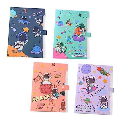 HOMSFOU 4 Stück Dateiordner mit Niedlichem Cartoon Muster Multifunktionale Aufbewahrung für Dokumente für Schule und Büro Mix aus Blau HOMSFOU 4 Stück Dateiordner mit Niedlichem Cartoon Muster Multifunktionale Aufbewahrung für Dokumente für Schule und Büro Mix aus Blau von HOMSFOU